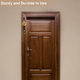 YAYY Shopkeepers Bell Antique Doorbell Golden 40mm Loud Clear view 5