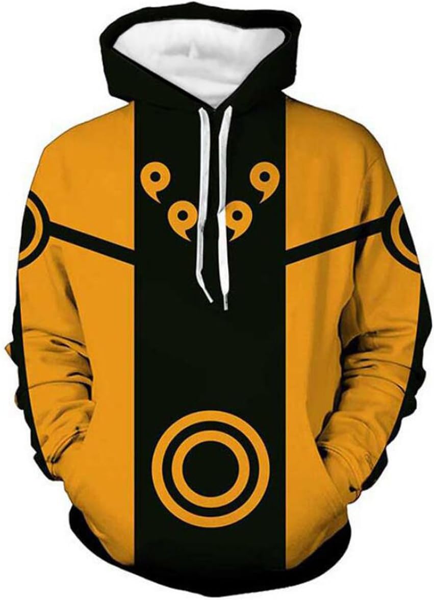 Nsoking Naruto Boruto Cosplay Costume 3D Printed Thin Shippuden Akatsuki Pullover Hoodie Coat Sports Jacket