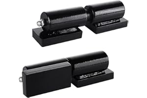DIRBUY 2 Pack Heavy Duty Hinges Weld On 5 Inches, Barrel Hinges Weld On Gate Hinges for Metal Gates