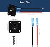 RUNCCI-YUN Round Rocker Switch 12V 24V ON OFF 1 Gang Panel Boat Automotive view 2