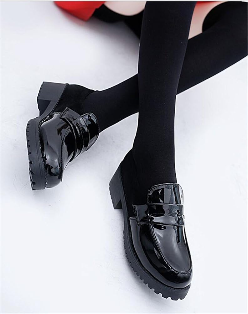 Women's Girl's Low Top Japanese Students Maid Uniform Dress Shoes Oxford Shoes: Shoes