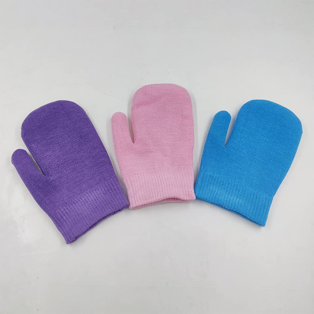 Moisturizing Gloves Spa Gloves Socks Moisturizing Gel Socks Hot and Cold Hand Therapy Gloves, Hand Ice Pack Pain Relieving Mittens (Pink) : Beauty