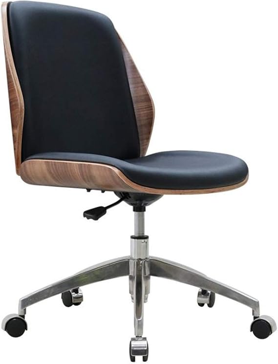 ERTYW Office Chair Highgrade Solid Wood Conference Office Chair, Home