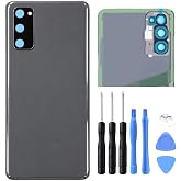 ubrokeifixit Galaxy S20 Rear Back Glass Cover Replacement for Samsung Galaxy S20 G980F 6.2",S20 5G UW Verizon G981V,S20 5G G981 (S20 6.2-Gray)