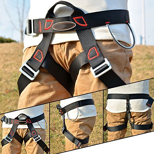 image for Uniquebella Thicken Professional Climbing Harness Safe Seat Belt for R