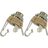 Jack - Switchcraft, 1/4", Mono, 2-Conductor, Type 12A, package of 2