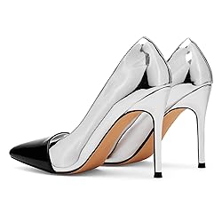Elisabet Tang Elegant Women's Pumps Two-Tone 4 inch