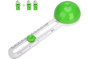 QYQRQF Circle Cutter, Circular Paper Cutter Circle Paper Trimmer Rotary Cutter Craft Supplies, Round Cutting Knife Cards Cutters ( Green )