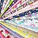 Precut Fabric Squares Misscrafts 200 PCS 6 x 6 inches Cotton Fabric Bundle Quilting Charm Pack for Quilting Sewing Craft Patchwork