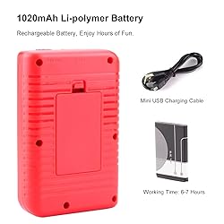 Mini Handheld Game Console for Kids with 400