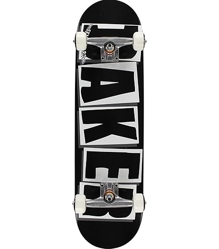 Amazon.com: Baker Skateboard Complete Logo White 7.56