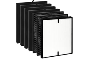 7-Pack Compatible Filters for 3000/3000M/3000Pro, Includes 1 Filter + 2 Carbon Filters + 4 Pre-Filters