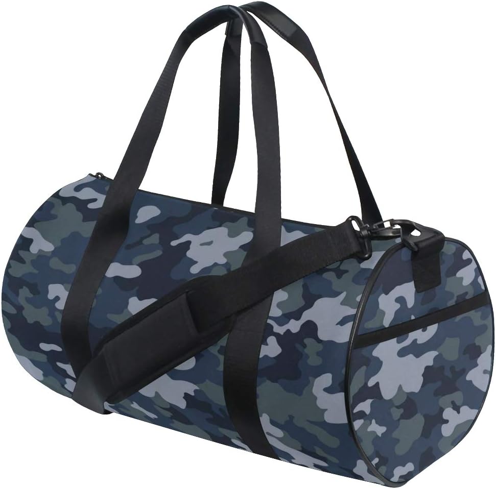 Camouflage Protective Military Cool Style Custom Multi Lightweight Large Yoga Gym Totes Handbag Travel Canvas Duffel Bags With Shoulder Crossbody Fitness Sports Luggage For Boys Girls Mens Womens