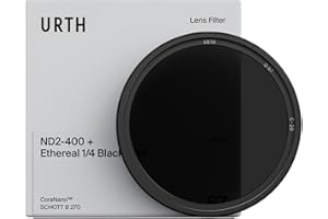 Urth 58mm Variable ND2-400 + ¼ Black Mist Lens Filter (Plus+) - 20-Layer Nano-Coated Camera Filters for Enhanced Polarization