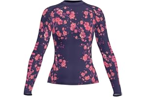 AUREIKA Women’s Compression Rash Guard – Long Sleeve Grappling Shirt for BJJ MMA and Martial Arts