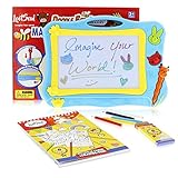 Magnetic Drawing Board for kids - Coloring Book for toddlers – Magnetic Doodle Board for Girls and Boys - This Magna Doddle pad helps your kid Write & Draw - Perfect Travel Toys by LootSoul