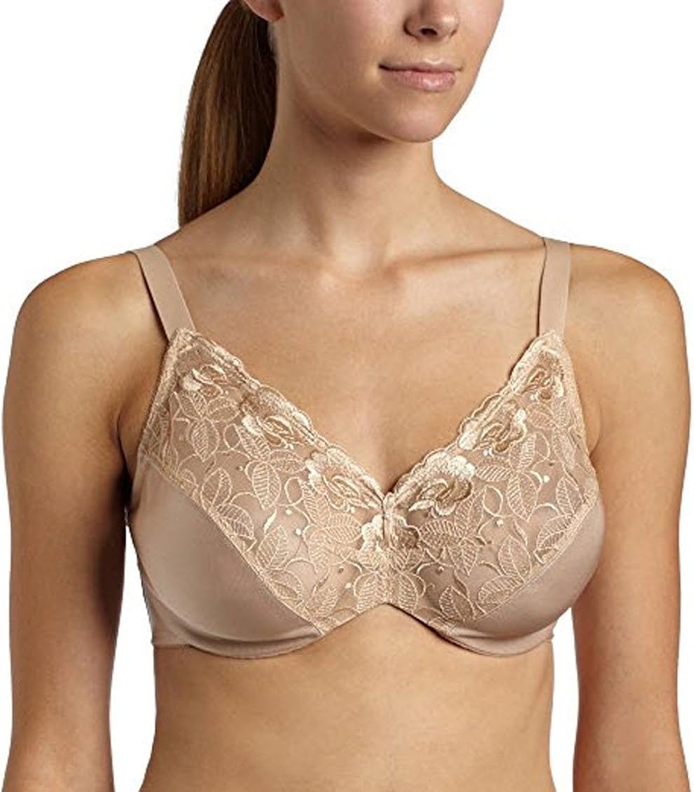 Wacoal Elegance Hidden Underwire Minimizer Bra, 36C, Nude Amazon.ca