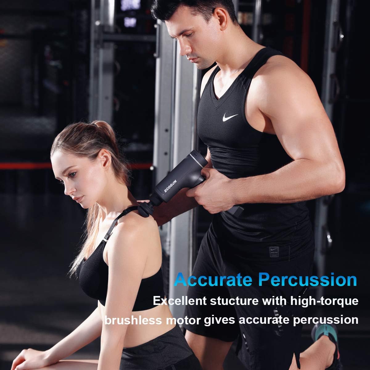 Muscle Massage Gun,1.5lb Lightweight -Hand Held Deep Tissue Muscle Massager, Neck Back Massager,Professional Personal Massage Device, Super Quiet Brushless Motor: Health & Personal Care