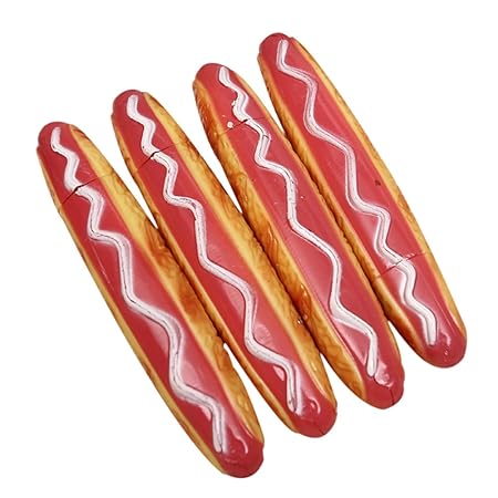 cupcinu® 4 Pcs caliente Dog Pan bolígrafo Craft cuentas de pluma ...