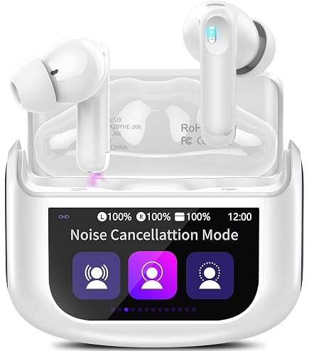 Amazon.com: QXUFV Wireless Earbuds, Bluetooth 5.4 Headphones Multi