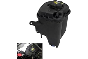 PPNZQAUT 17138621092 Engine Coolant Reservoir Tank w/ Sensor & Cap Compatible with 2007 - 2018 BMW X5 | 2008 - 2019 BMW X6, Replacement Coolant Overflow Reservoir Replaces# 603-361 17137552546
