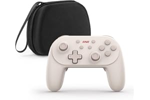 IINE Switch Controller, Wireless Pro Controller for Switch/Lite/OLED/PC, Remote Gamepad with Hall Linear Triggers/Wake-up/Macro/Turbo/Vibration/Motion Control (With Bag)