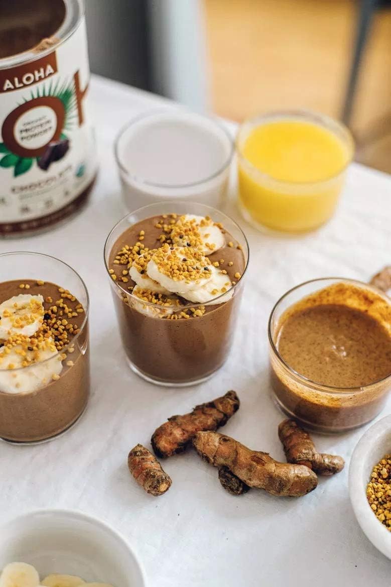 Plant-Based Protein Powder | Organic Chocolate Keto Friendly Vegan Protein with MCT Oil, 19 oz, Makes 15 Shakes, Vegan, Gluten Free, Non-GMO, Stevia Free & Erythritol Free, Soy Free, Dairy Free & Only 4g Sugar: Health & Personal Care
