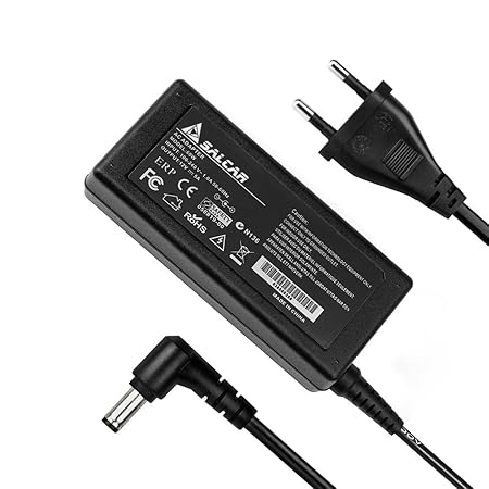 Salcar - 60W Trafo Transformator Netzteil für LED Lichtband TFT LCD Monitor Kamera PicoPSU (12V 5A)