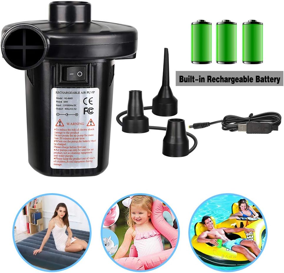 pompa ad aria elettrica per gonfiabili 400w