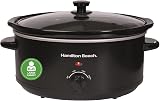 Hamilton Beach 6.5L Slow Cooker HBSC070B 240W Energy Efficient Black