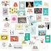 40 Birthday Cards Assortment with Envelopes - Blank Inside - Men Women Kids Parents Coworkers