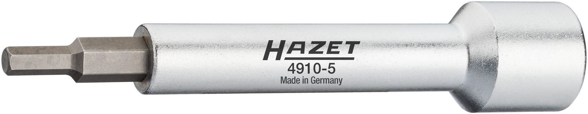 Hazet 4910-5 Socket Spanner Extension for Low Working Areas Total Length 122.5 mm
