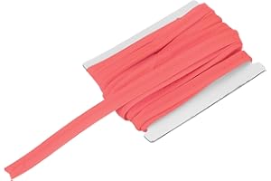 MECCANIXITY Piping Cord Trim 6 Yards 1/2 Inch Piping Tape for Sewing DIY Crafting Fabric Edge Trim Red