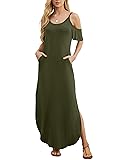 GRECERELLE Women's Summer Casual Loose Long Dress