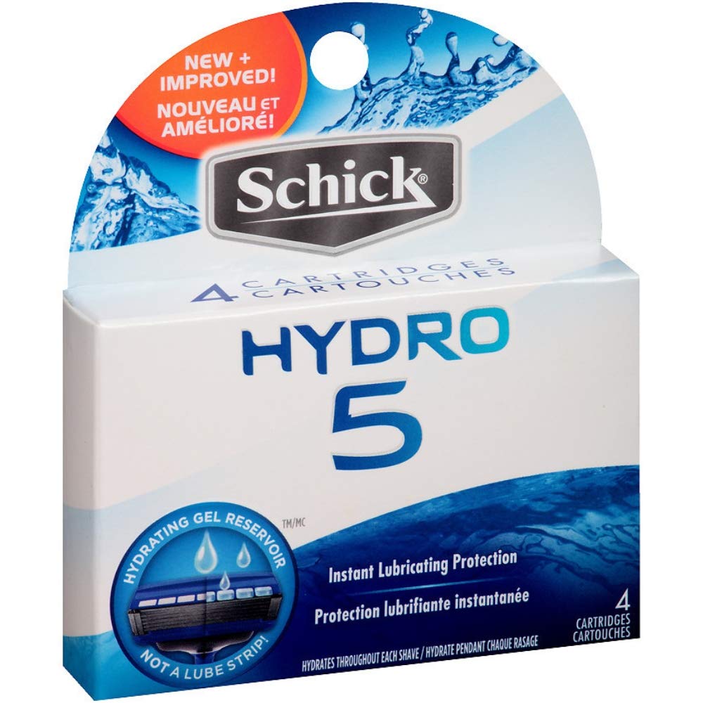 SCHICK HYDRO 5 4CT REFILL Beauty