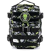 WOLFpak 9L Mini Tactical Backpack for Men & Women | Compact, Small Everyday Carry Bag for Gym, School, Travel | Durable, Water-Resistant Daypack with Molle System and Patch Panel (Area 51)