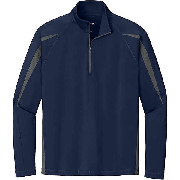 Amazon.com: The North Face Men's Sunriser ¼ Zip, Shady Blue