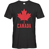 Men's Canadian Flag Canada Maple Leaf T-Shirt