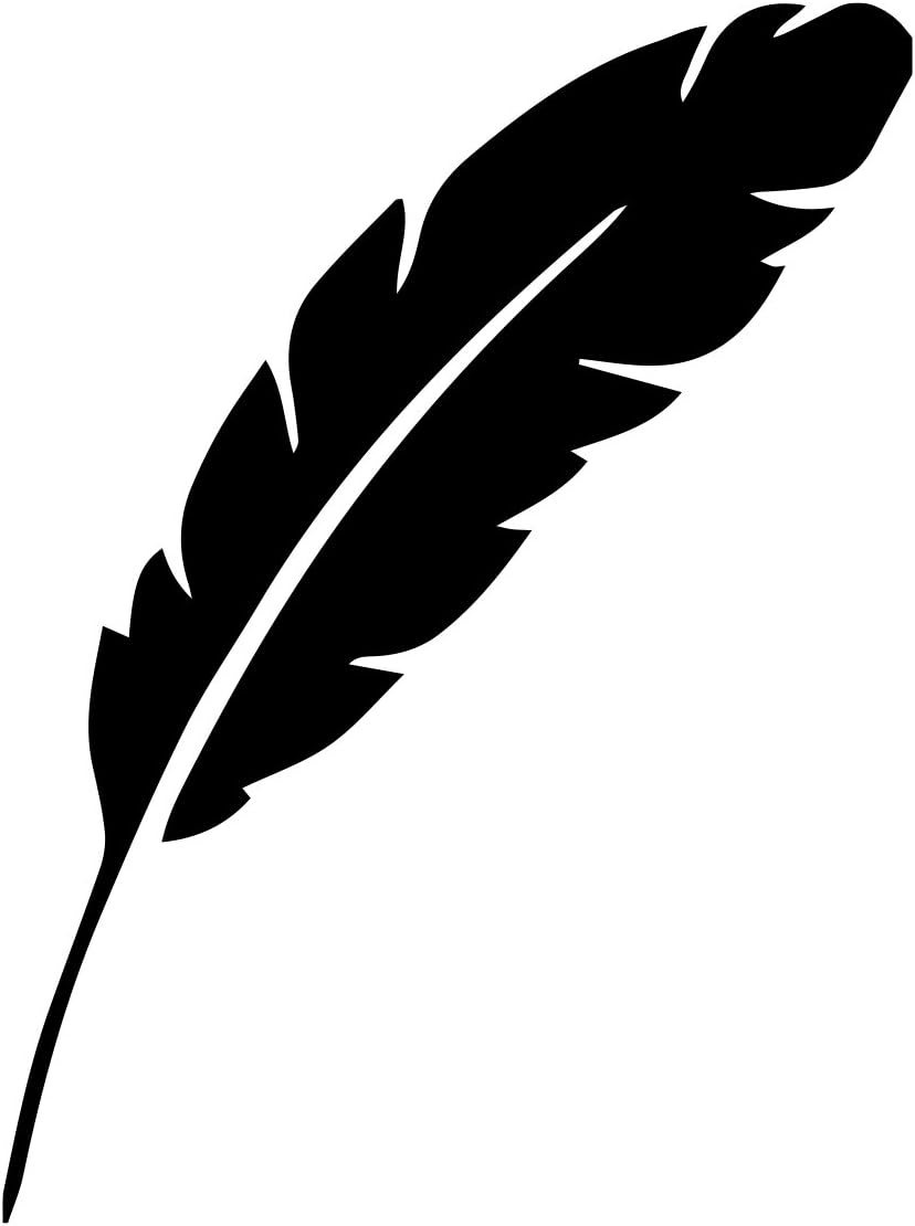 Amazon Co Jp Bargain Max デカール 羽 シルエット デカール ノートブック 車 ノートパソコン 5 5インチ ブラック ホーム キッチン