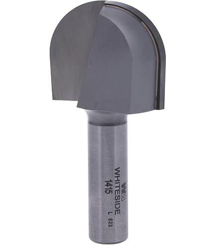 Whiteside Router Bits 1412 Round Nose Bit with 7/16-Inch Radius, 7