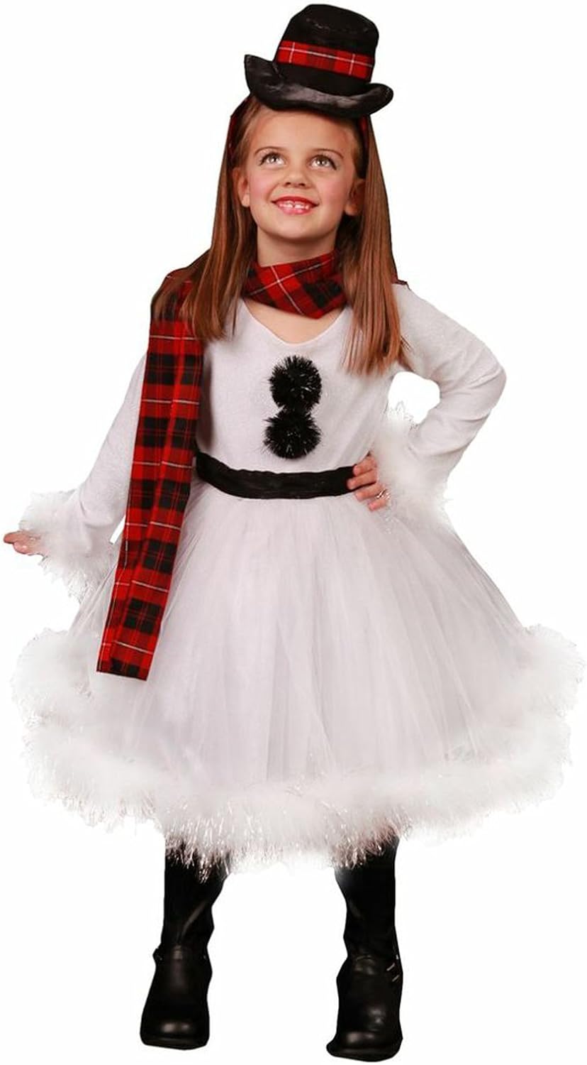 girls snowman dress