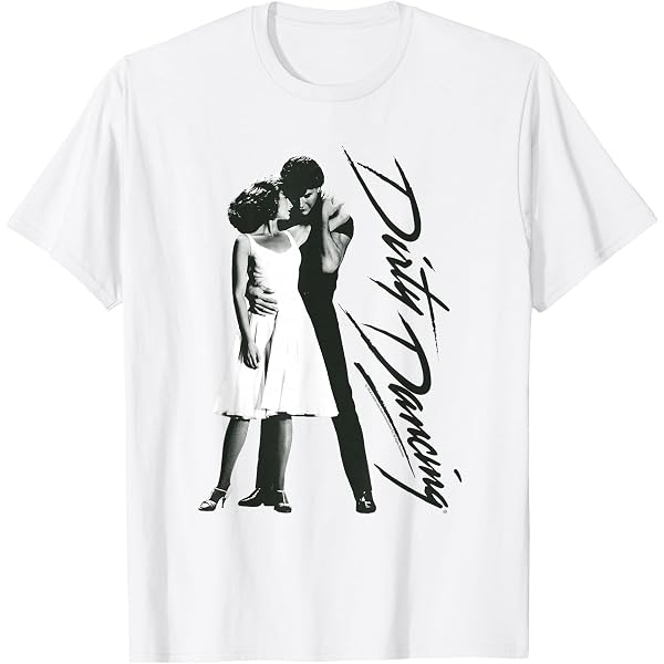 Black Novelty Couple Men Soft Cute Men O-Neck Casual Dirty Dancing T Shirt Patri