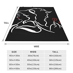 Generic Beauty Within The Beast Throw Blanket 50 x