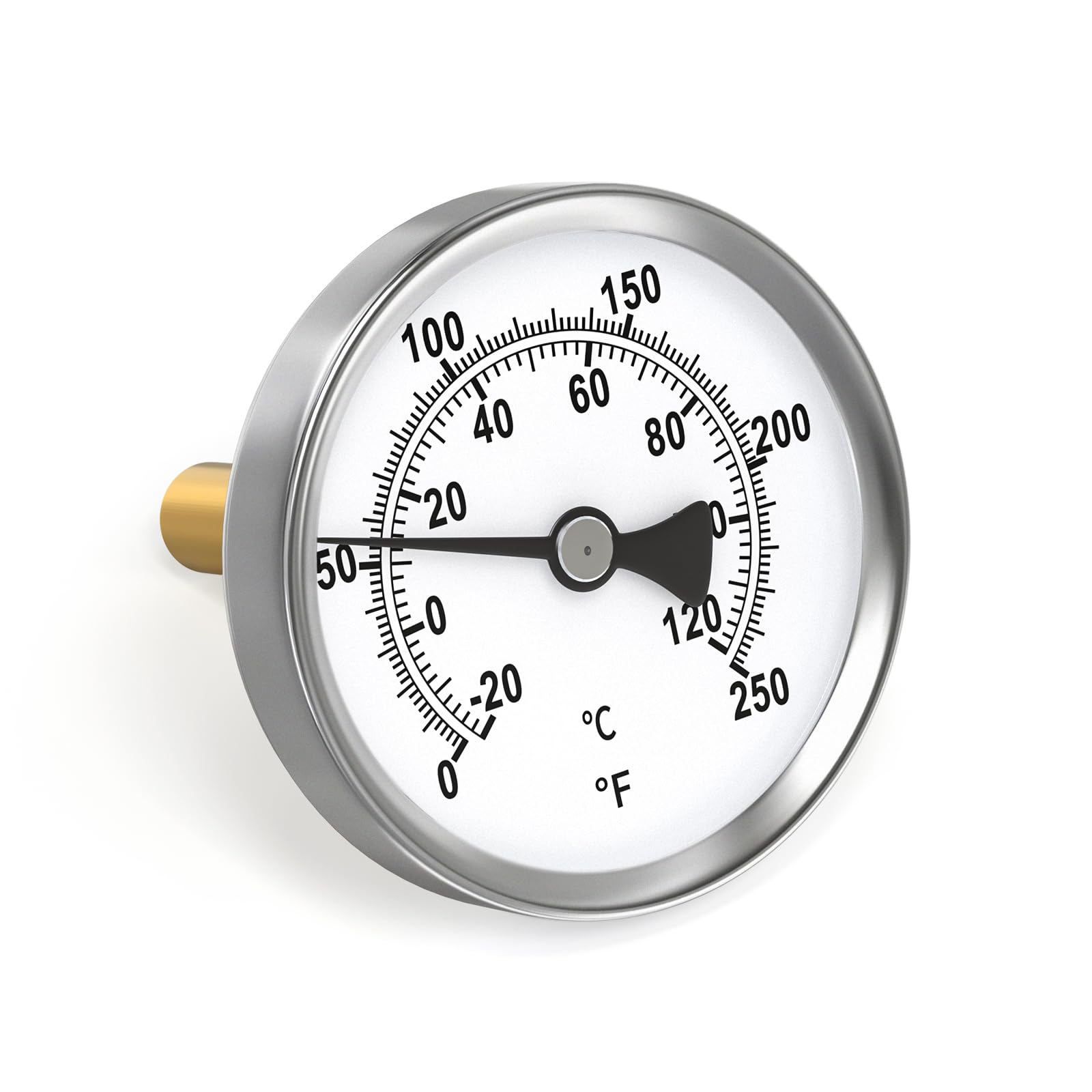 MEANLIN MEASURE 1/2" NPT Bimetal Thermometer for
