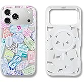 Sonix Case for iPhone 17 Pro Max | Compatible with MagSafe | 10ft Drop Tested | Passport Stamps