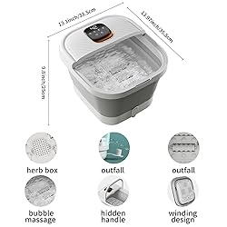 Collapsible Foot Spa with