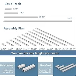 Celling Smart Curtains System, Electric Track with