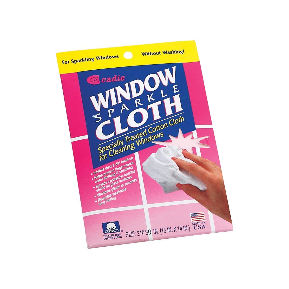 Cadie Window Sparkle Cloth by 1 Pack
