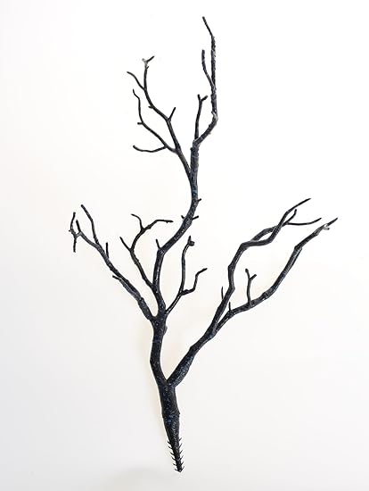 Luckup 6 Pcs Beautiful Artificial Small Plastic Dried Branch Plant Home Wedding Decoration