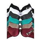 WHITE APPAREL Women's Basic Plain Bras (Packs of 6) - Various Styles, #042, 38C